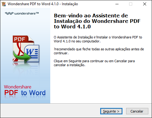 Instalar pdf to word para windows