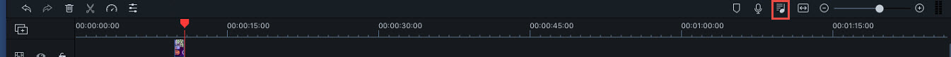 Filmora 9 for Mac Audio Mixer icon