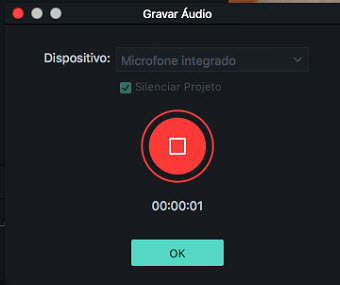 Filmora 9Mac record voiceover