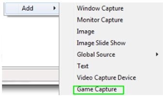 capture option 