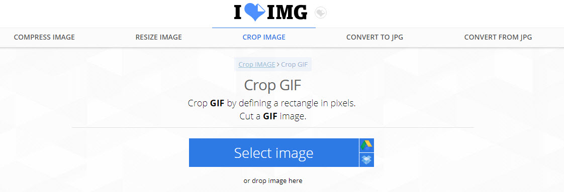 crop gif with filmora