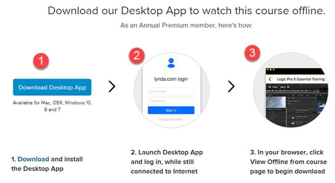 Mac lynda app offline windows 10