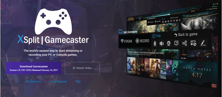  XSplit Gamecaster 
