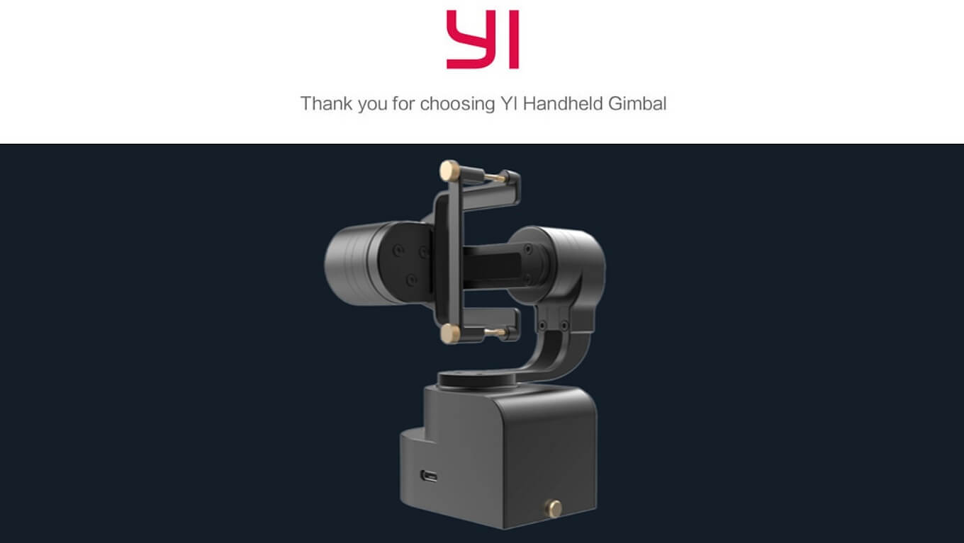 Yi 4K Action Camera Handheld Gimbals