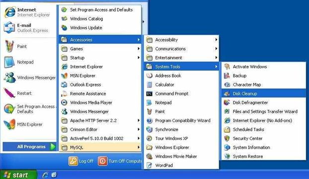 A forma mais rápida e fácil para excluir Arquivos do Windows Update