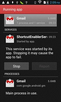 gerenciador startup android