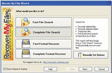recover my files
