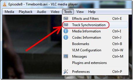 sincronizar legenda no vlc mac