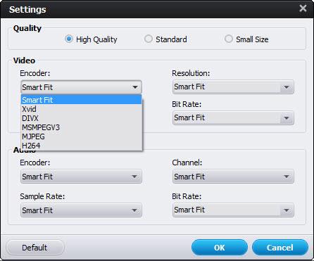 convert mp4 to xvid format